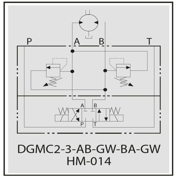 VÁLVULAS LIMITADORAS DE PRESIÓN MODULAR CETOP 03 - Imagen 5